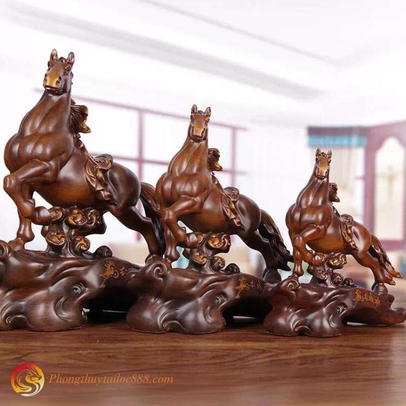 Tượng Tam Mã - Giúp gia chủ phát huy năng lực, gặt hái tài lộc và thăng tiến trong sự nghiệp
