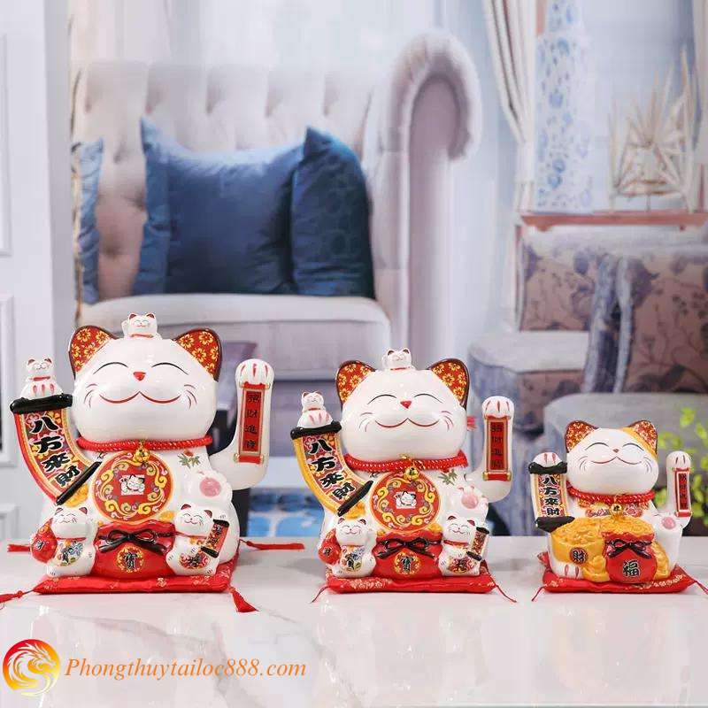 Công Dụng Của Mèo Thần Tài Trong Phong Thủy