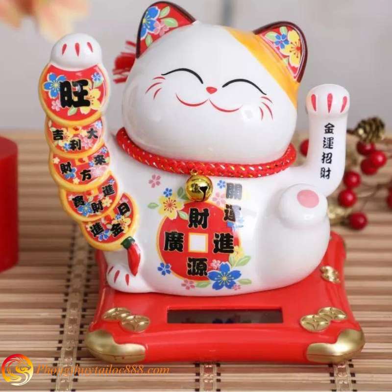 Chọn Mèo Thần Tài Vẫy Tay Tạo Không Gian Vui Vẻ