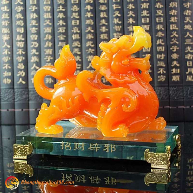 Tỳ Hưu Phong Thuỷ Lá Bùa Hộ Mệnh Kinh Doanh